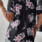 Women's Plus Size Top Floral stretchy soft